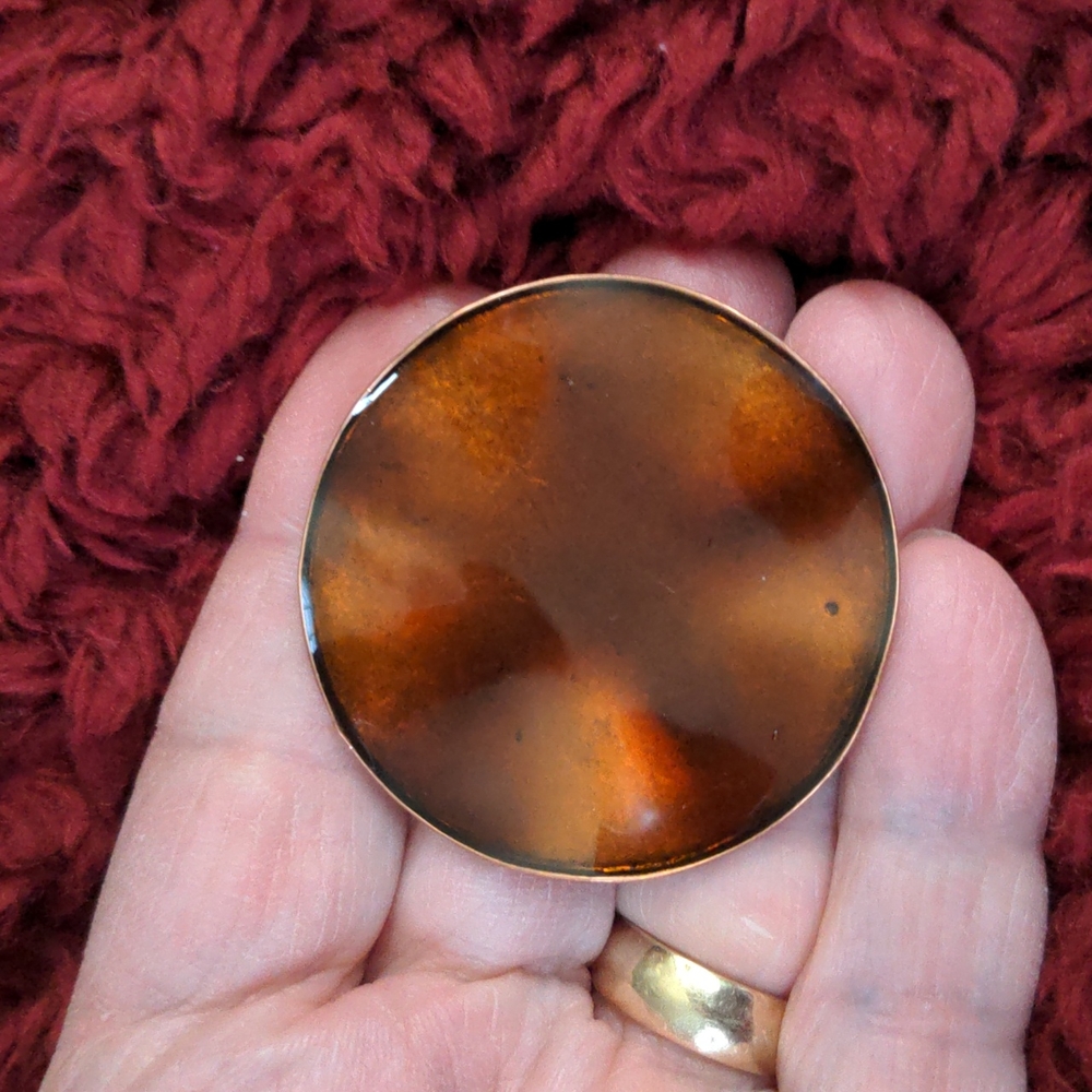A102 ♨️ 5 For $35 ♨️ Pilgrim Brand New Copper Brooch